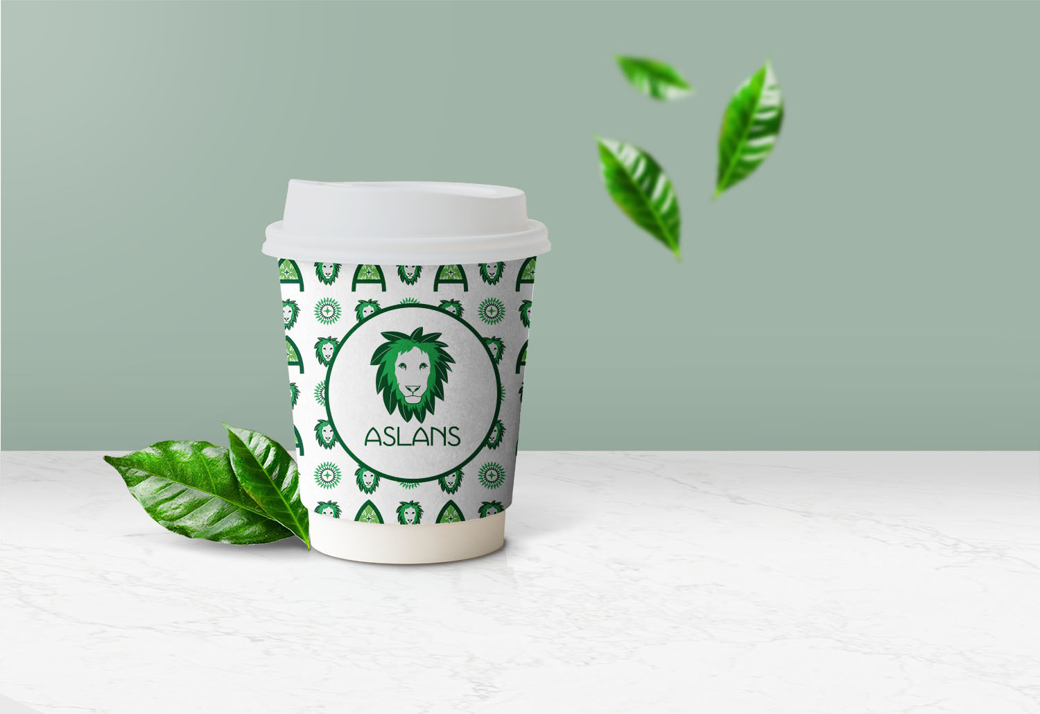 Design på take away kaffekopp